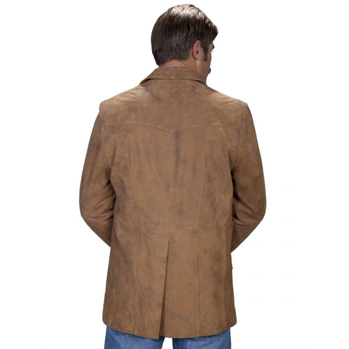 men s frontier leather western blazer 602 Blazers Mens Apparel