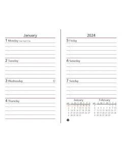 WEEKLY PLANNER 2 3/4 X 4 3/8 • 1007A