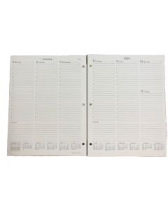 3 RING WEEKLY 8 1/2 X 11 • 494A