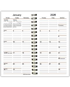 WIREBOUND WEEKLY 3 1/4 X 6 1/4 • 5008A