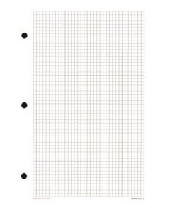 3RNG GRAPH PAPER 8 1/2 X 5 1/2 • 3RE-10