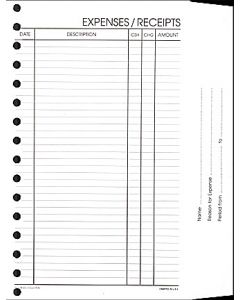 16 RING RECEIPT ENV. 8X5 5PK • EOS-26